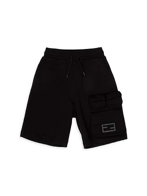 Little Boy's & Baguette Sweat Shorts