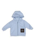 Baby Boy's FF Square Hooded Zip-Up Sweatshirt