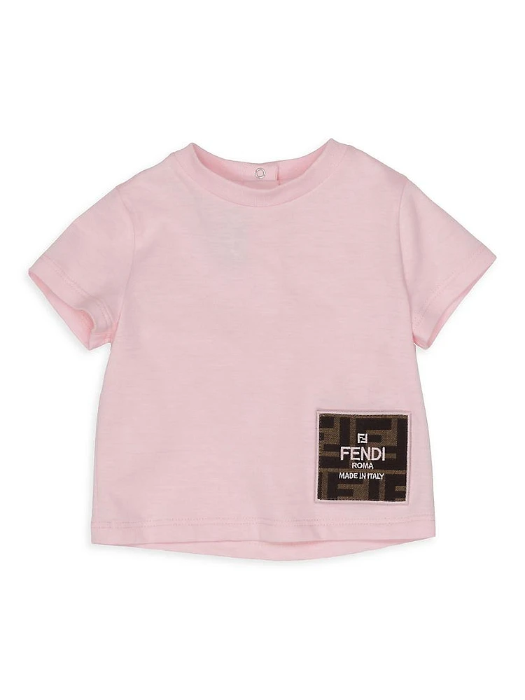 Baby Girl's FF Square T-Shirt