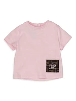 Baby Girl's FF Square T-Shirt