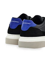 Cassina Gancini Leather Sneakers