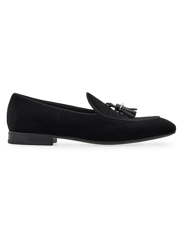 Donovan Velvet Loafers