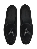 Donovan Velvet Loafers