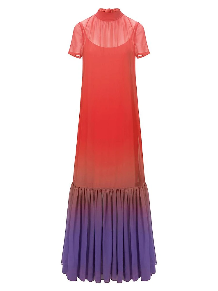 Calluna Ombré Organza Gown