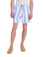 Striped Loop Terry Shorts