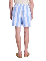 Striped Loop Terry Shorts