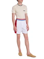 Chevron Track Shorts