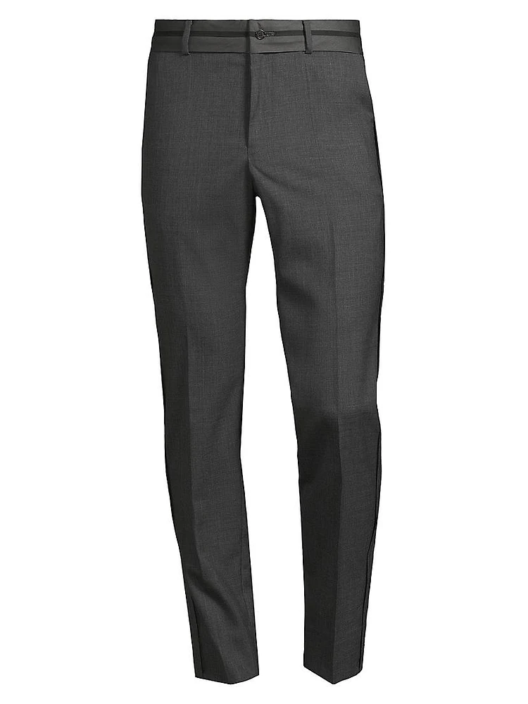 Wool Slim-Fit Trousers