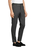 Wool Slim-Fit Trousers