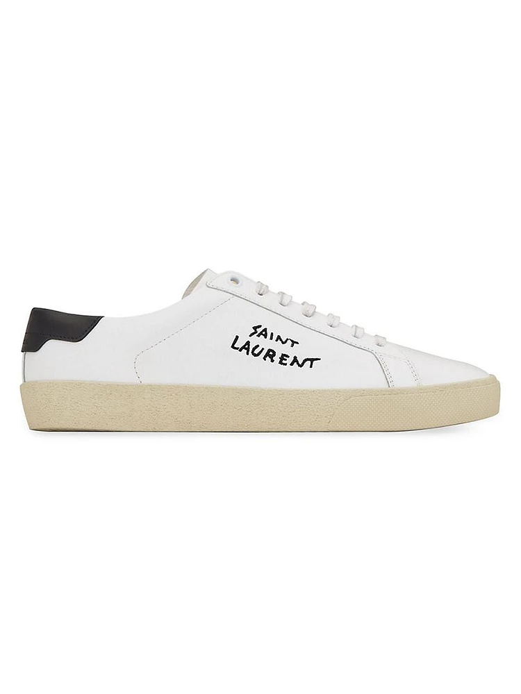 Court Classic SL-06 Embroidered Sneakers