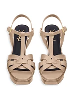 Tribute Platform Sandals Smooth Leather