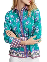 Priscilla Printed Cotton Shirt