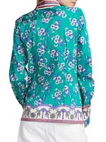 Priscilla Printed Cotton Shirt