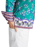 Priscilla Printed Cotton Shirt