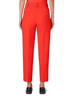 Feryn Seam Slim-Front Pants