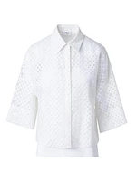 Dot Organza Shirt