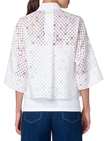 Dot Organza Shirt