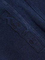 Express To Mars Origin Denim-Effect Fleece Sweatpants