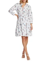 Paloma Belted Cotton Shirtdress