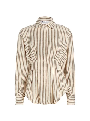 Eritrea Striped Linen Shirt