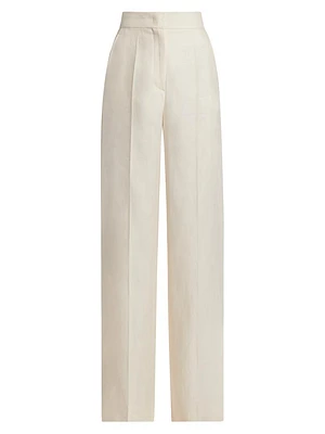 Hangar Linen Wide-Leg Trousers