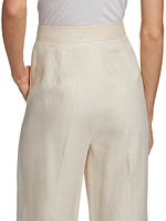 Hangar Linen Wide-Leg Trousers