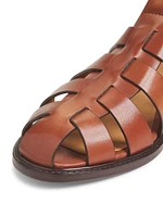 Fisherman 3 Caged Leather Sandals