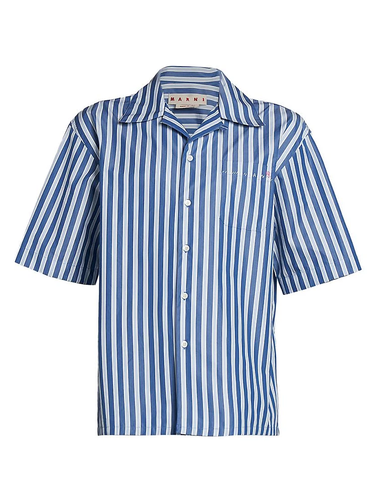 Striped Short-Sleeve Shirt