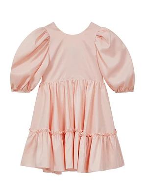 Little Girl's & Toby Puff-Sleeve Dress