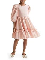 Little Girl's & Girl's Toby Puff-Sleeve Dress