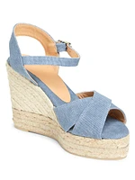 Blaudell 115MM Espadrille Wedge Sandals