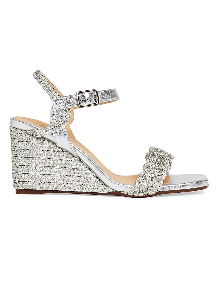 Brielle 90MM Espadrille Wedge Sandals