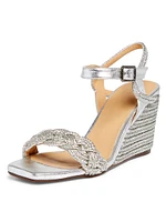 Brielle 90MM Espadrille Wedge Sandals