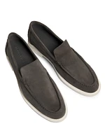 Astaire Intrecciato Suede Loafers