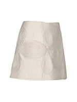 Brouhaha Embroidered Miniskirt