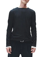 Double-Faced Long-Sleeve T-Shirt