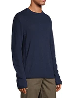 Harvey Cotton-Blend Crewneck Sweater