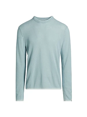 Harvey Cotton-Blend Crewneck Sweater
