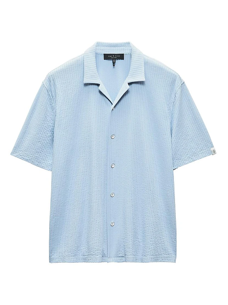 Avery Cotton Gauze Short-Sleeve Shirt