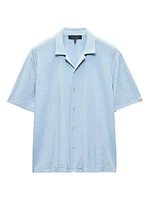 Avery Cotton Gauze Short-Sleeve Shirt