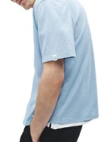 Avery Cotton Gauze Short-Sleeve Shirt