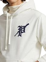 Logo-Embroidered Fleece Hoodie