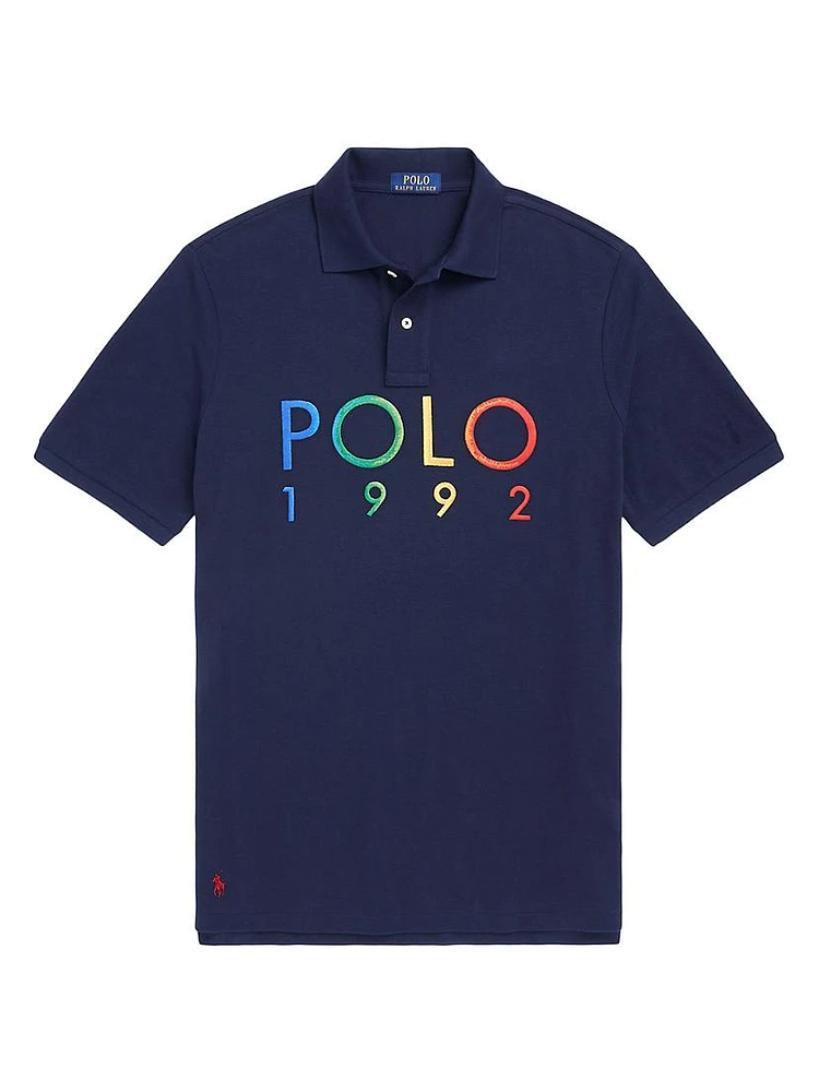 Logo-Embroidered Cotton Polo Shirt