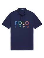 Logo-Embroidered Cotton Polo Shirt