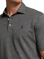 Cotton & Linen-Blend Polo Shirt