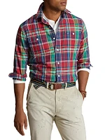 Plaid Classic Oxford Sport Shirt