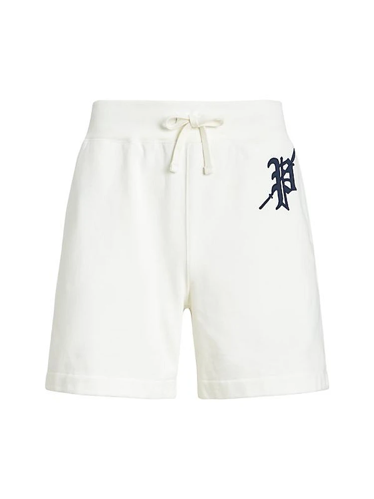 Logo Cotton-Blend Fleece Shorts