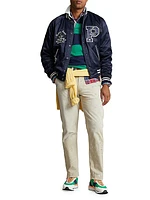 Patchwork Cotton-Blend Bomber Jacket