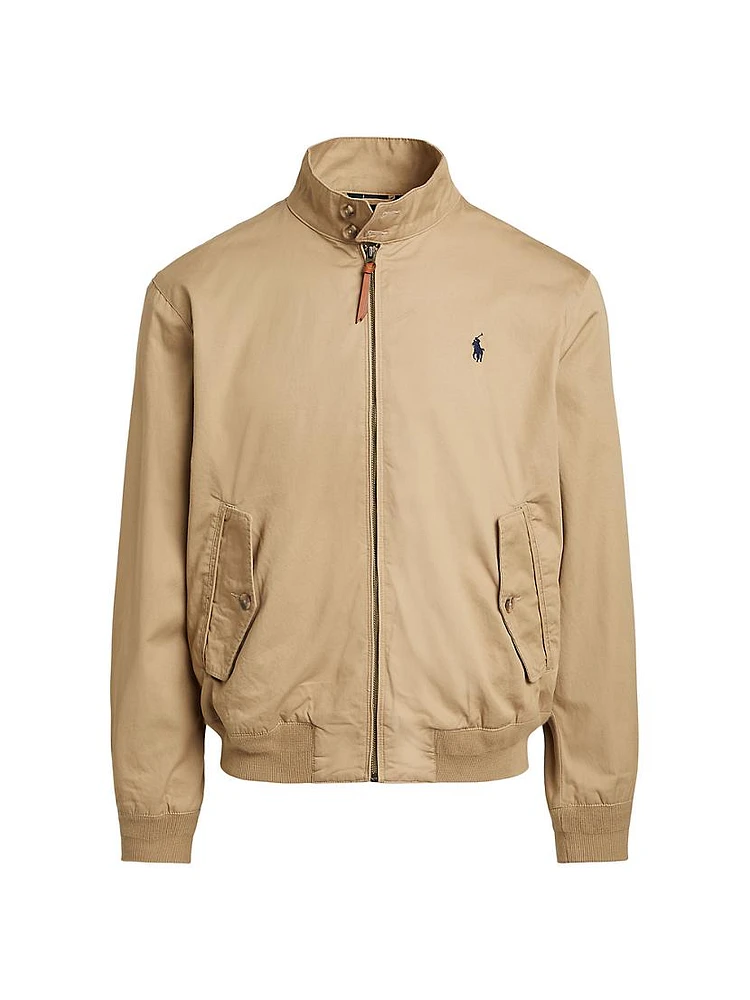 Twill Windbreaker Jacket