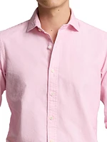 Cotton Button-Front Shirt